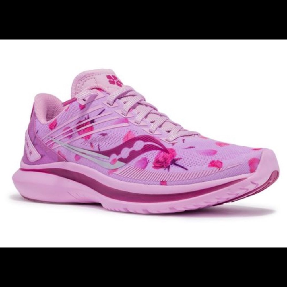 Saucony Women’s Purple Floral Lexy Kinvara 12 Sneakers